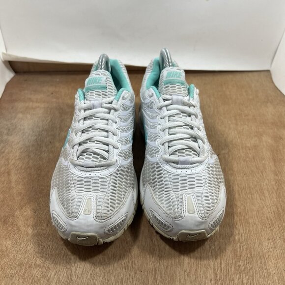 Nike Air Max Torch 4 Women Size 8.5 Running Shoes White Turquoise 343851-100 - Picture 2 of 9